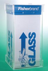 Glass Disp. Box,Floor, L12"xW12"xH27"(6/