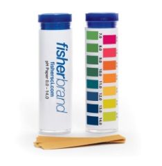 FB Paper pH Strips, pH range 0-14, 10/Cs