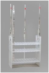Polypropylene Support Holds 50 Pipets