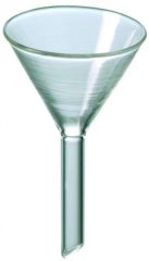 FB Soda Lime Glass Short Stem Funnel 100