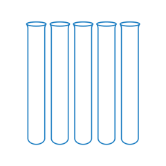 Sample Tubes (16x100x0.8mm)  78 pcs /pk