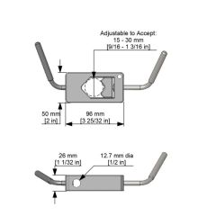 Fisher Scientific Stirrer Fastening Clam