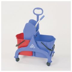 CART DBL BKT W/WRING/PLASTIC