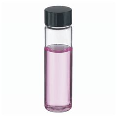 DWK Life Sciences Wheaton™ Clear Glass Sample Vials in Lab File With Caps Attached