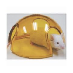 MOUSE IGLOO_ AMBER CERT