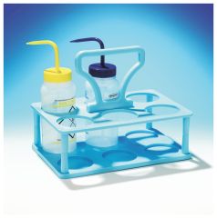 Wash Bottle Carrying Rack PP w/handle