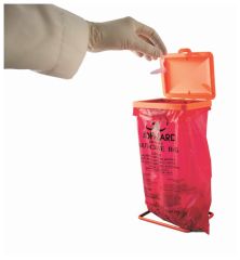 Poxygrid# Benchtop Biohazard Bag Holder