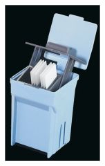 Slide Staining System; blue staining jar