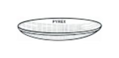 PYREX Watch Glses w/Fire-Polished Edges,