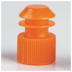 FLANGE PLUG CAP 12MM ORG M/PK