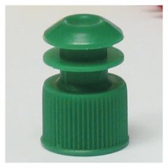 FLANGE PLUG CAP 13MM GRN M/PK
