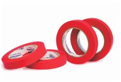 TAPE LABEL WRITE-ON RED 4PK