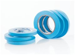 TAPE LABEL WRITE-ON BLUE 6PK