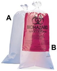 Bel-Art™ SP Scienceware™ Biohazard Disposal Bags with/without Warning Label