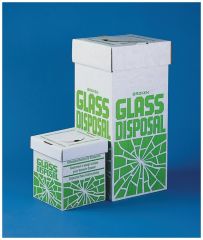 Box Disposable Broken Glass, L12 x W12 x