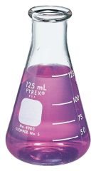 Flask Erlenmeyer, Pyrex, 50ml, pk/12