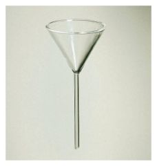 Funnel Filter, Pyrex, 100mm Top Dia.Bead