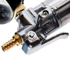 Hand Vacuum Pump, Thermo Scientific™ Nalgene™ Zinc/Aluminum Hand-Operated Vacuum Pump with Gauge