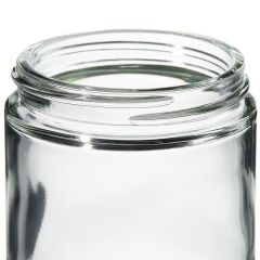 Thermo Scientific™ Wide-Mouth VOA Glass Jars with Closure, 125 mL Clear short SS Jar w/closed top cap VOA processed