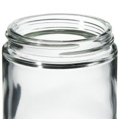 JAR SHORT WM CLR 125ML 24/CS