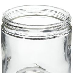 Thermo Scientific™ Wide-Mouth Short-Profile Clear Glass Jars with Closure, 500mL, unprocessed