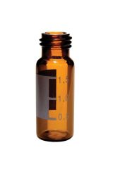 Thermo Scientific™ 9mm Wide Opening Amber Glass SureStop Vials, 2mL,