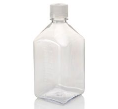 Bottle Square PC 1000 ML (4/pk)