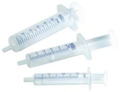 National Target All-Plastic Disposable Luer-Slip Syringes, 10mL capacity, Luer-Slip Syringes; 10mL Capacity