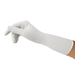 Labserv Latex PF Exam Gloves, L, 100/Bx