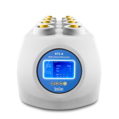 RTS-8, Multi-channel Bioreactor with non-invasive real time biomass, without pH and pO2measurement